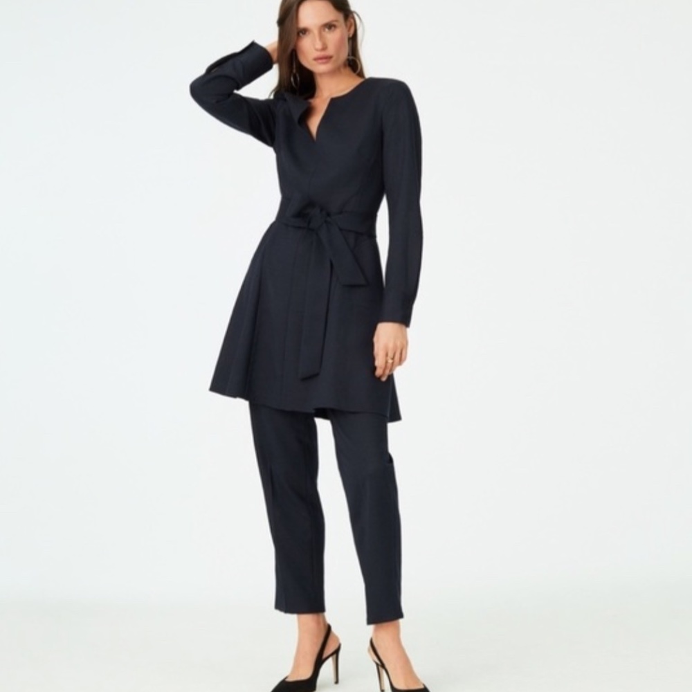 Club Monaco Kasca Dress Robe Navy/Bleu Marine